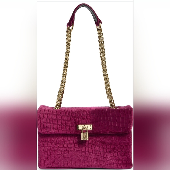 Kurt Geiger London Velvet Brixton Shoulder Bag. - Picture 1 of 10